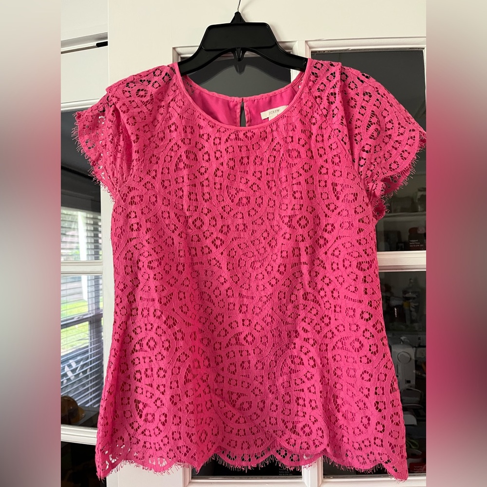 Jcrew lace top